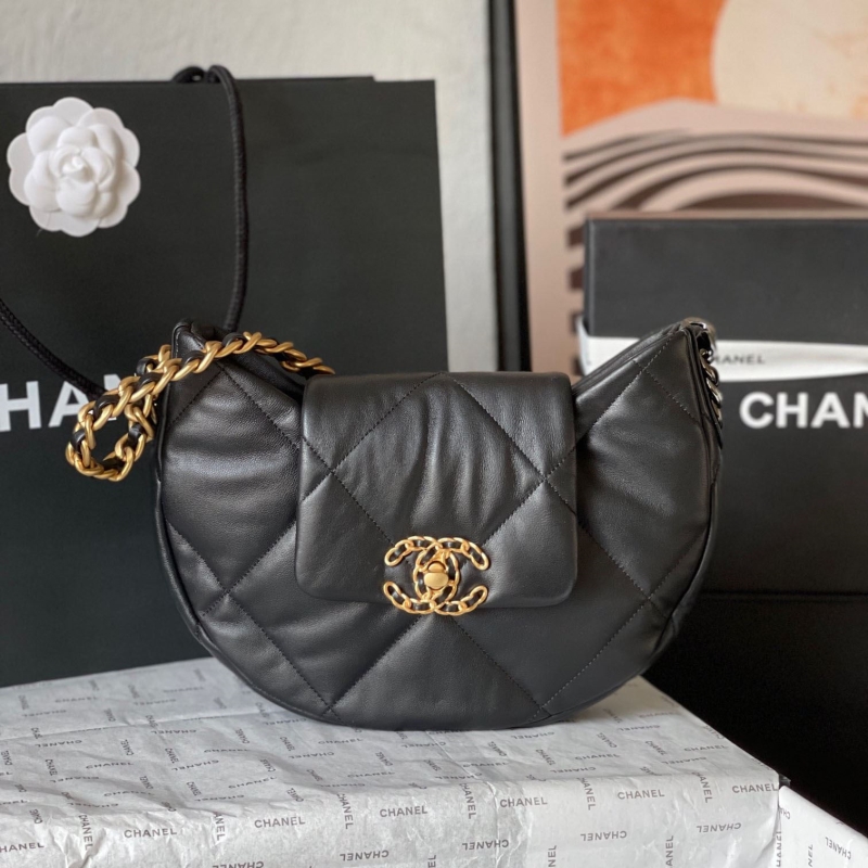 Ch*el top handle bags